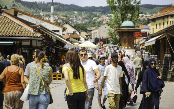 BiH u martu posjetilo oko 108,5 hiljada turista, godišnji rast 11%