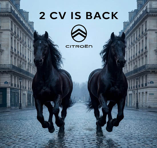 Citroën oživljava ikonu povratkom modela 2 CV