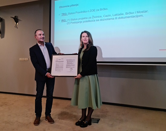 Kakanj dobio prvi status zajednice obnovljive energije u BiH