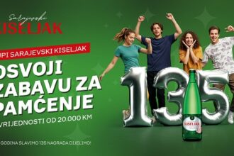 Nagradna igra: Za 135 godina Sarajevski kiseljak poklanja uspomene za cijeli život