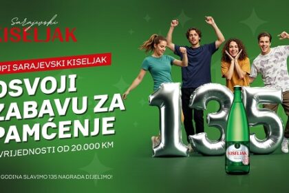 Nagradna igra: Za 135 godina Sarajevski kiseljak poklanja uspomene za cijeli život