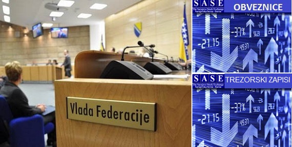 SASE: FBiH se emisijom obveznica zadužila 29,9 miliona KM