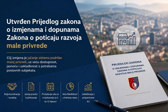 Unapređenje sistema poticaja razvoja male privrede u Kantonu Sarajevo