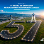 57 godina rasta aerodroma Sarajevo – u maju više od 202 hiljade putnika