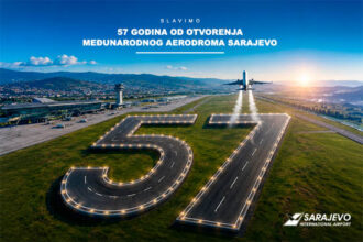 57 godina rasta aerodroma Sarajevo – u maju više od 202 hiljade putnika