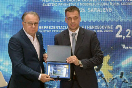 BH Pošta izdala poštansku marku povodom plasmana nogometne reprezentacija BiH na SP 2026