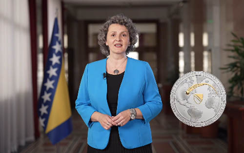 CBBiH predstavila medaljon povodom nastupa BiH na Svjetskom prvenstvu