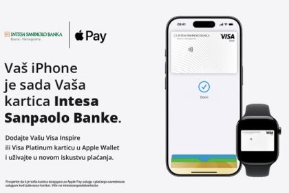 Intesa Sanpaolo Banka predstavlja Apple Pay za korisnike Visa kartica
