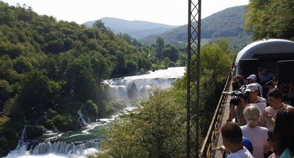 Kapaciteti turističkog voza dolinom Une bili popunjeni tokom vikenda
