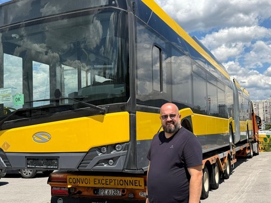 Prvi od deset novih Solaris trolejbusa stigao u Sarajevo