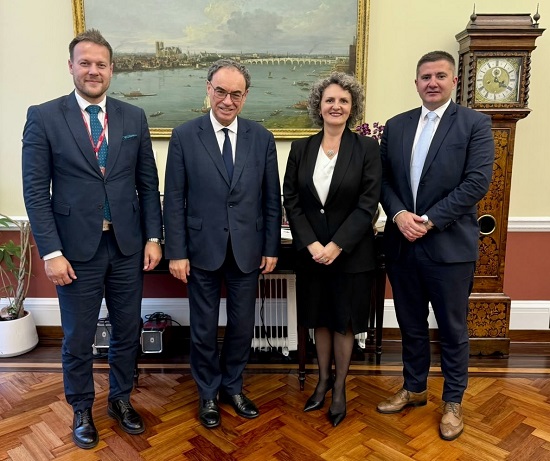 Prvi susret na najvišem nivou: Delegacija Centralne banke BiH u zvaničnoj posjeti Banci Engleske