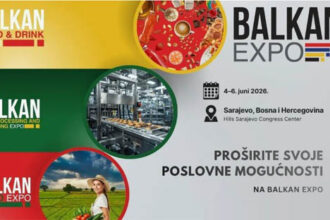 Sajam hrane Balkan Expo 2026 očekuje više od 100 izlagača i 10.000 posjetilaca