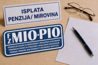 U Federaciji BiH isplata penzija za maj u petak, 5. juna
