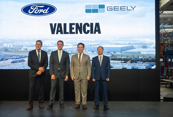 Geely Auto i Ford formiraju zajedničko preduzeće u Fordovoj fabrici u Valenciji