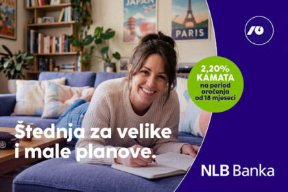 Nova prilika za sigurnu i isplativu štednju u NLB Banci