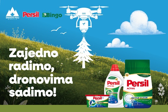 Persil i Bingo zajedno u akciji obnove šuma oštećenih požarima u BiH