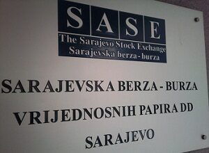 SASE: Promet dionicama Privredne banke Sarajevo 1,16 miliona KM