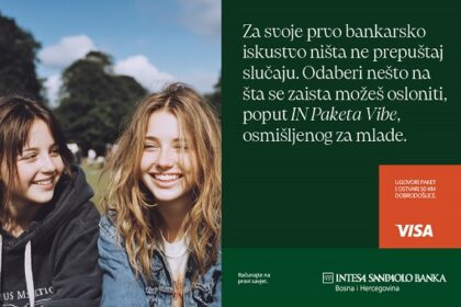 Intesa Sanpaolo Banka predstavlja IN Paket Vibe - Više od računa za mlade