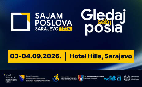 Odbrojavanje do Sajma poslova 'Gledaj sebi posla' je počelo: 3.000+ posjetilaca, 100+ kompanija