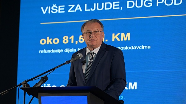 Premijer Nikšić prezentirao izvještaj o radu: Vlada FBiH je dug držala pod kontrolom