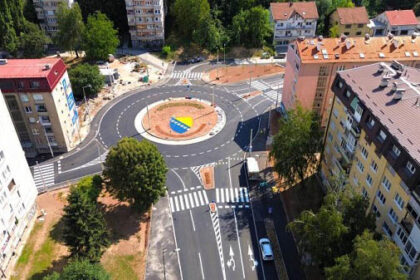 Sarajevo: Završeni radovi na kružnom toku na Grbavici, saobraćajnica od sutra ujutro otvorena za saobraćaj
