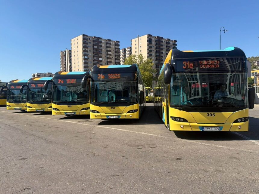 GRAS ima pet novih autobusa, počeli saobraćati na liniji Vijećnica - Dobrinja - Biznis.ba