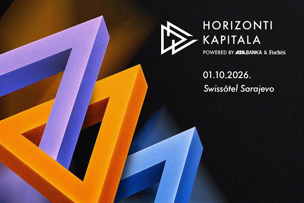 ‘Horizonti kapitala’ 1. oktobra u Sarajevu: U fokusu međunarodni tokovi kapitala i prilike za BiH i region