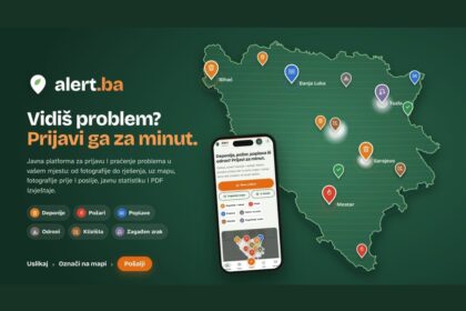 Građani BiH dobili alat - klikom prijavljuju deponije, požare, poplave...
