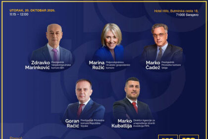 Konferencija 100 najvećih i 100 EXPO 2026 - Region bez granica: mogu li komore ono što politika ne može?