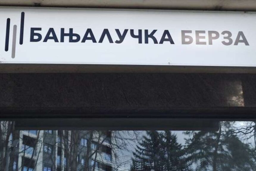 Na Banjalučkoj berzi promet ostvaren u iznosu od 32 hiljade KM - Biznis.ba