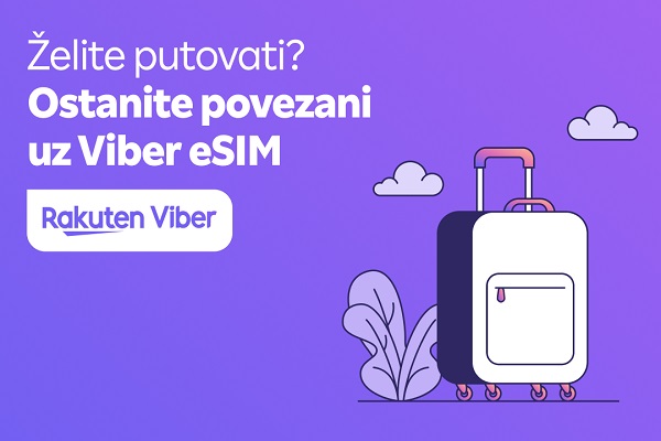 Viber u BiH uvodi uslugu eSIM: Pristupačan paket podataka u roamingu